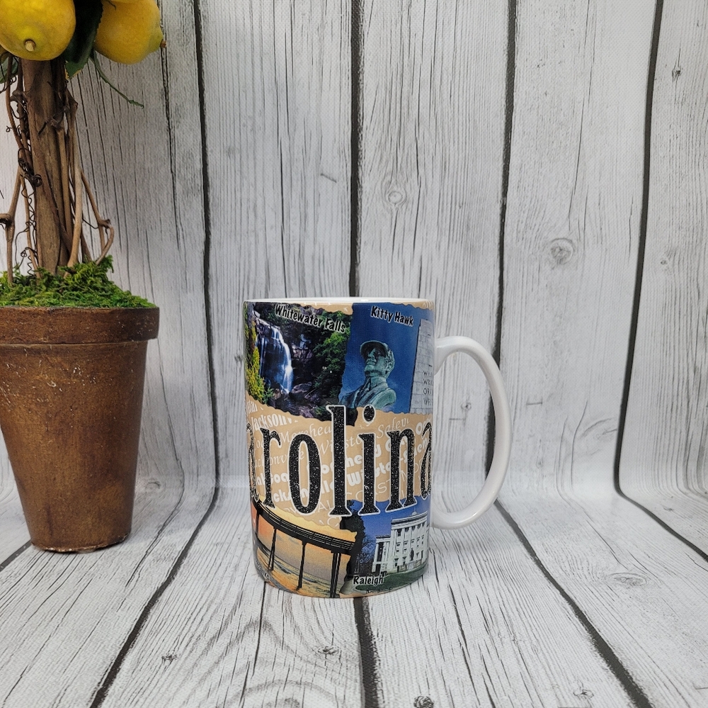 2008 Americaware North Carolina 3-D Mug, 18oz - Picture 4 of 5